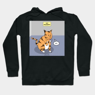 Cat Philosophy - Meh Hoodie